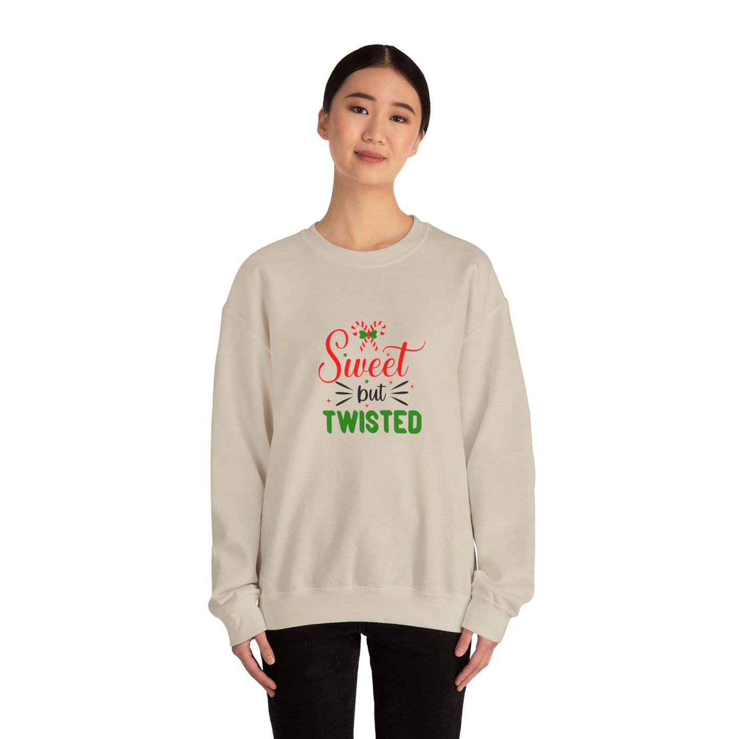 Christmas Sweatshirt, Christmas Sweater, Holiday Sweatshirt, Candy Cane Sweatshirt, Christmas Gift, Ugly Sweater