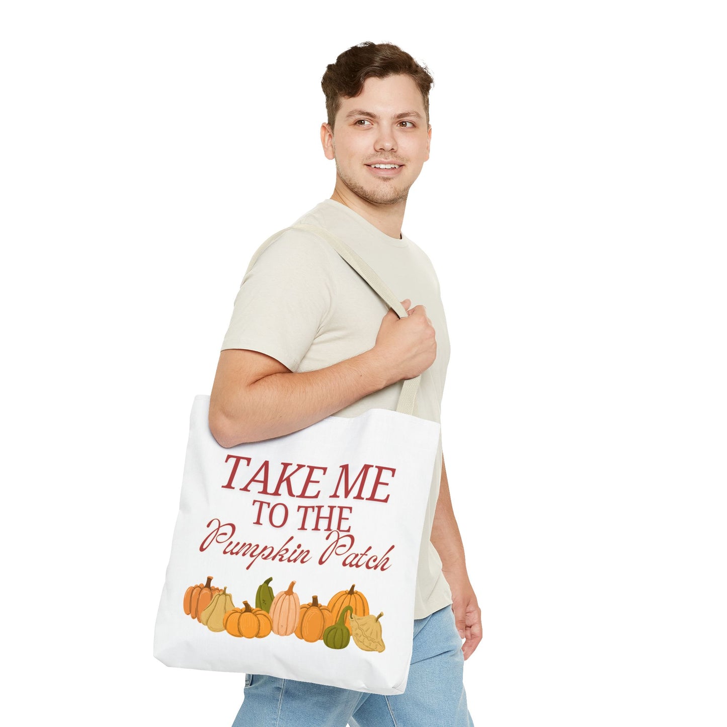 Fall Tote Bag, Fall Bag, Reusable Shopping Bag, Pumpkin Patch Bag, Fall Gift