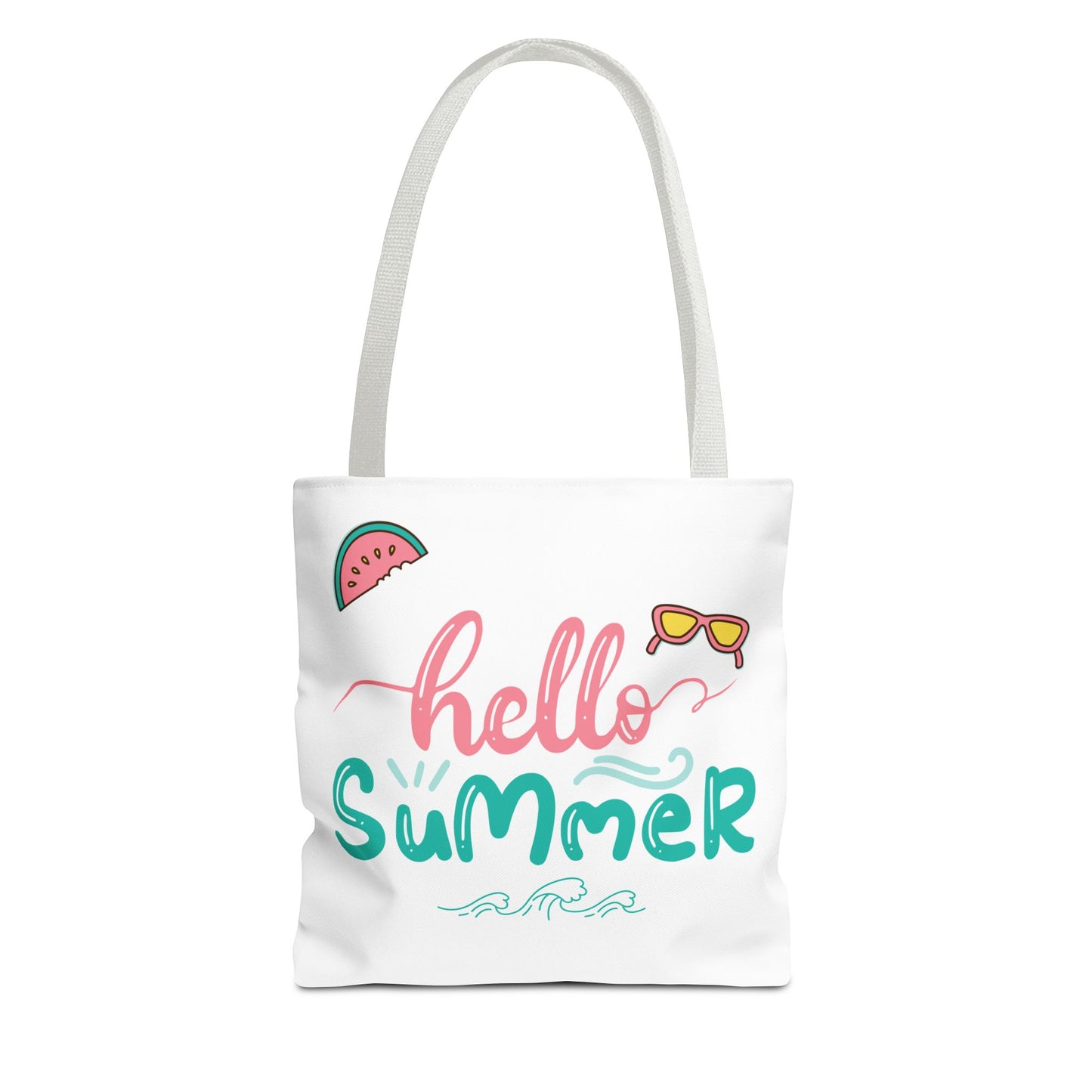 Summer Tote Bag, Summer Tote, 'Hello Summer' Tote, Reusable Bag, Reusable Shopping Bag, Summer Gift, Beach Bag