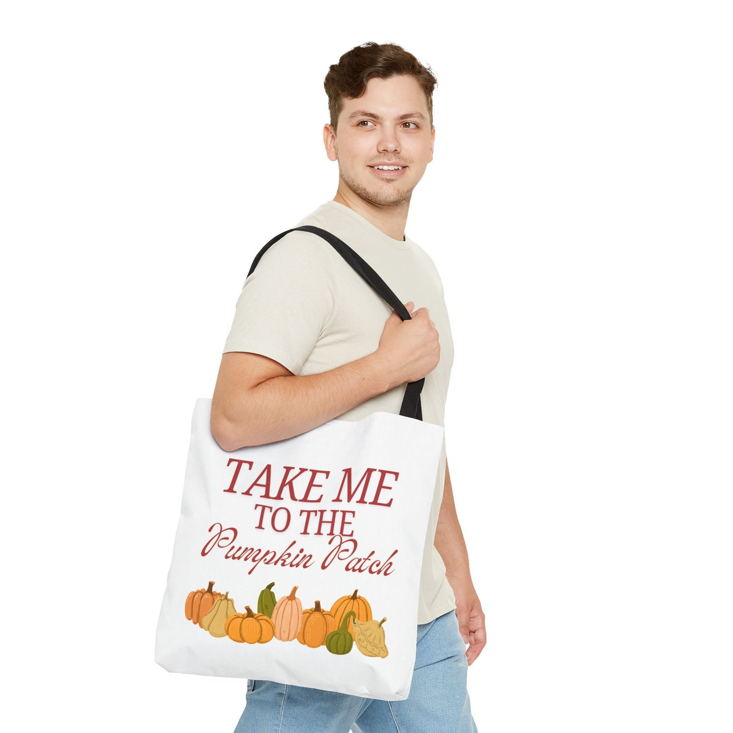 Fall Tote Bag, Fall Bag, Reusable Shopping Bag, Pumpkin Patch Bag, Fall Gift