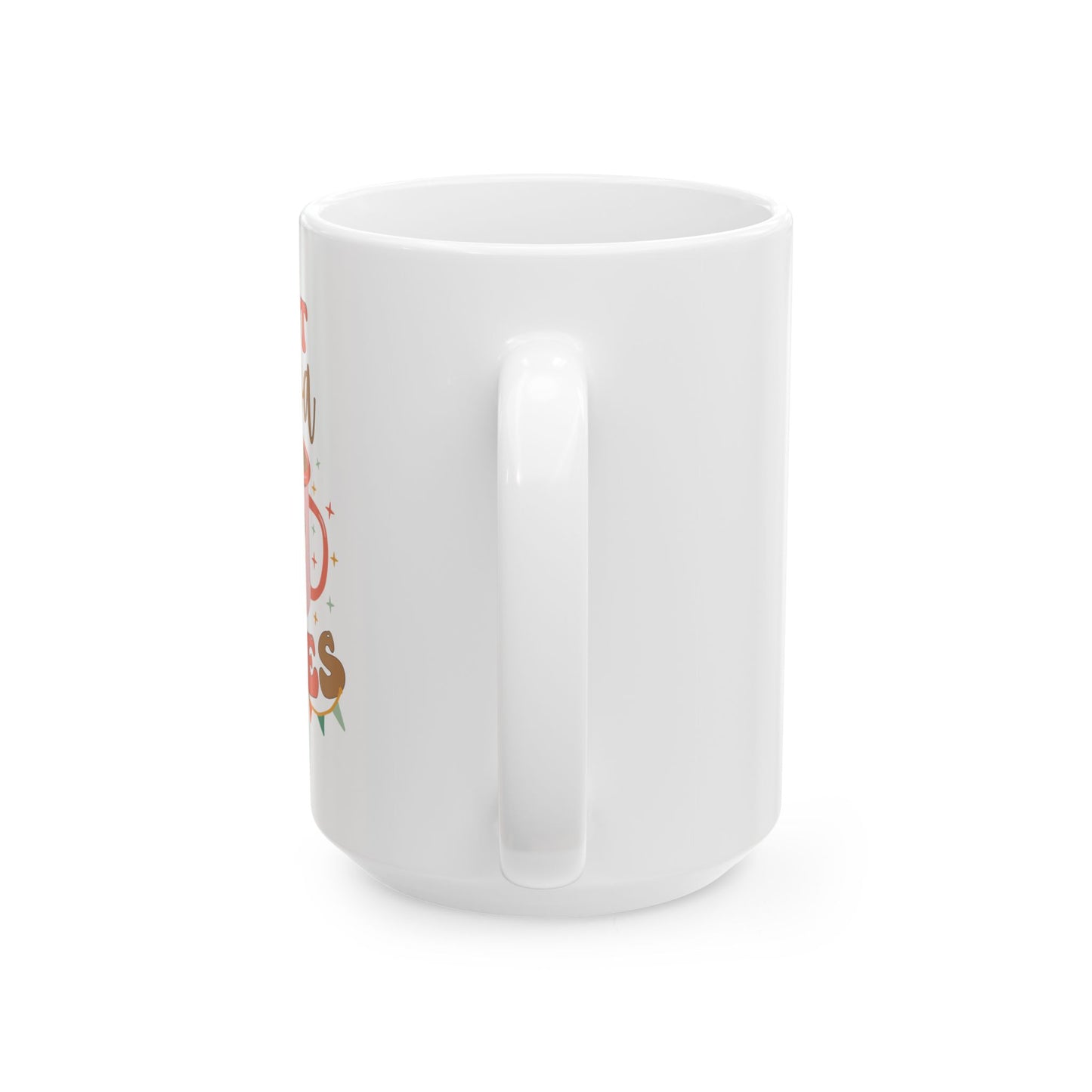 Hot Cocoa Vibes Ceramic Coffee Mug | Cozy Drinkware for Winter