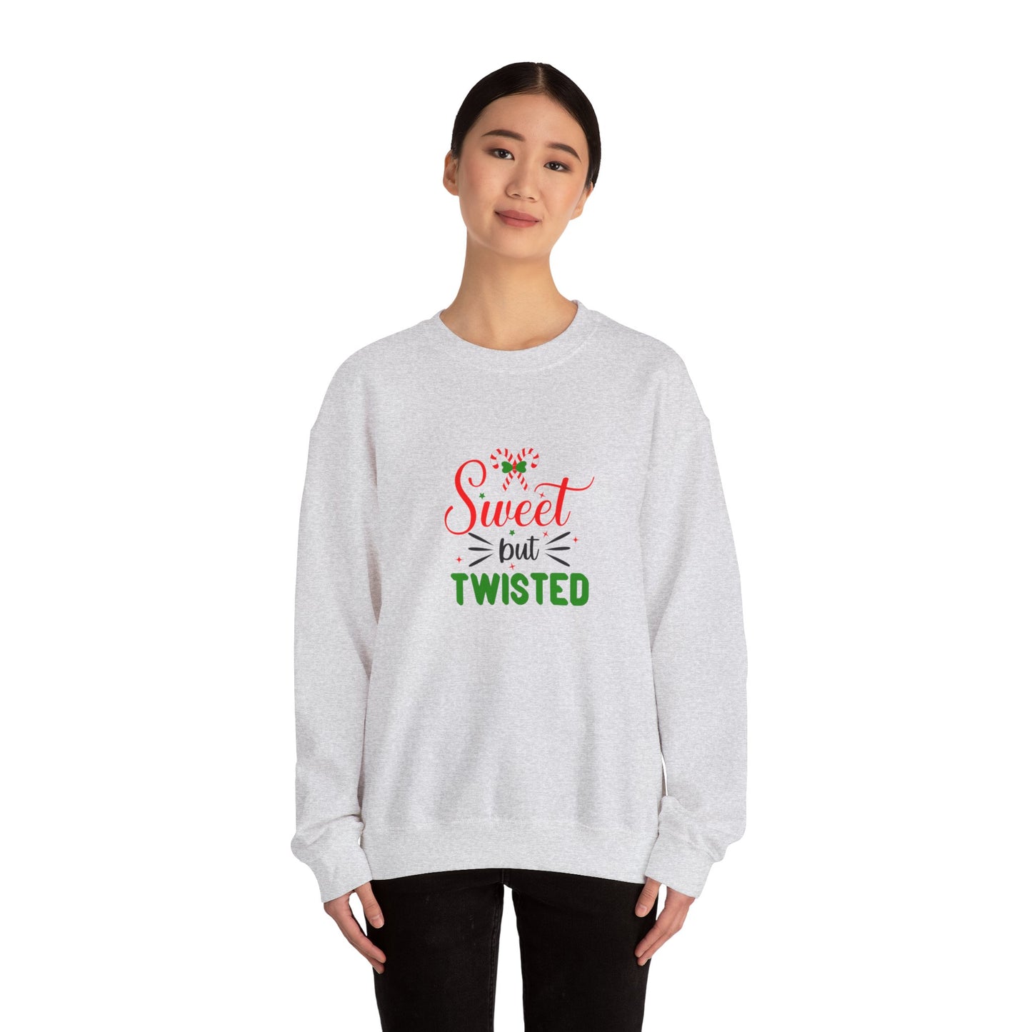 Christmas Sweatshirt, Christmas Sweater, Holiday Sweatshirt, Candy Cane Sweatshirt, Christmas Gift, Ugly Sweater