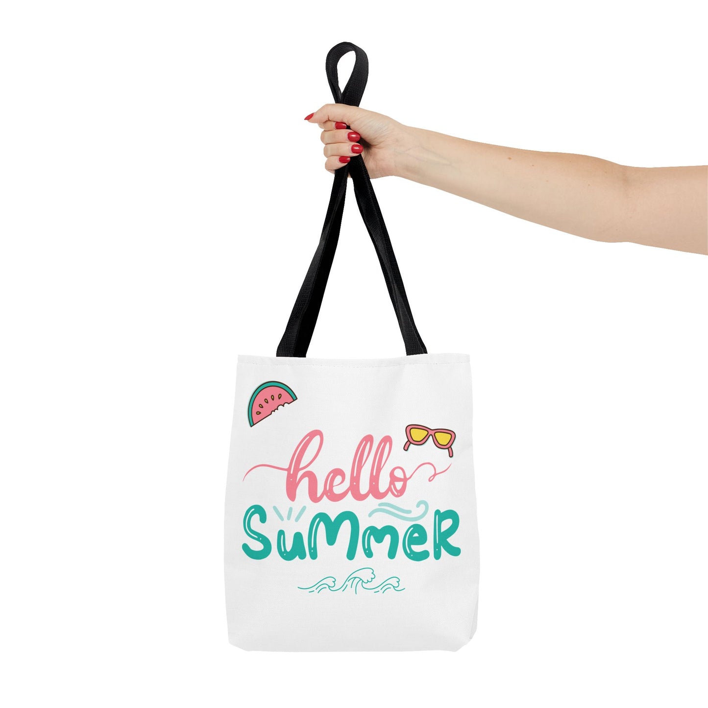 Summer Tote Bag, Summer Tote, 'Hello Summer' Tote, Reusable Bag, Reusable Shopping Bag, Summer Gift, Beach Bag
