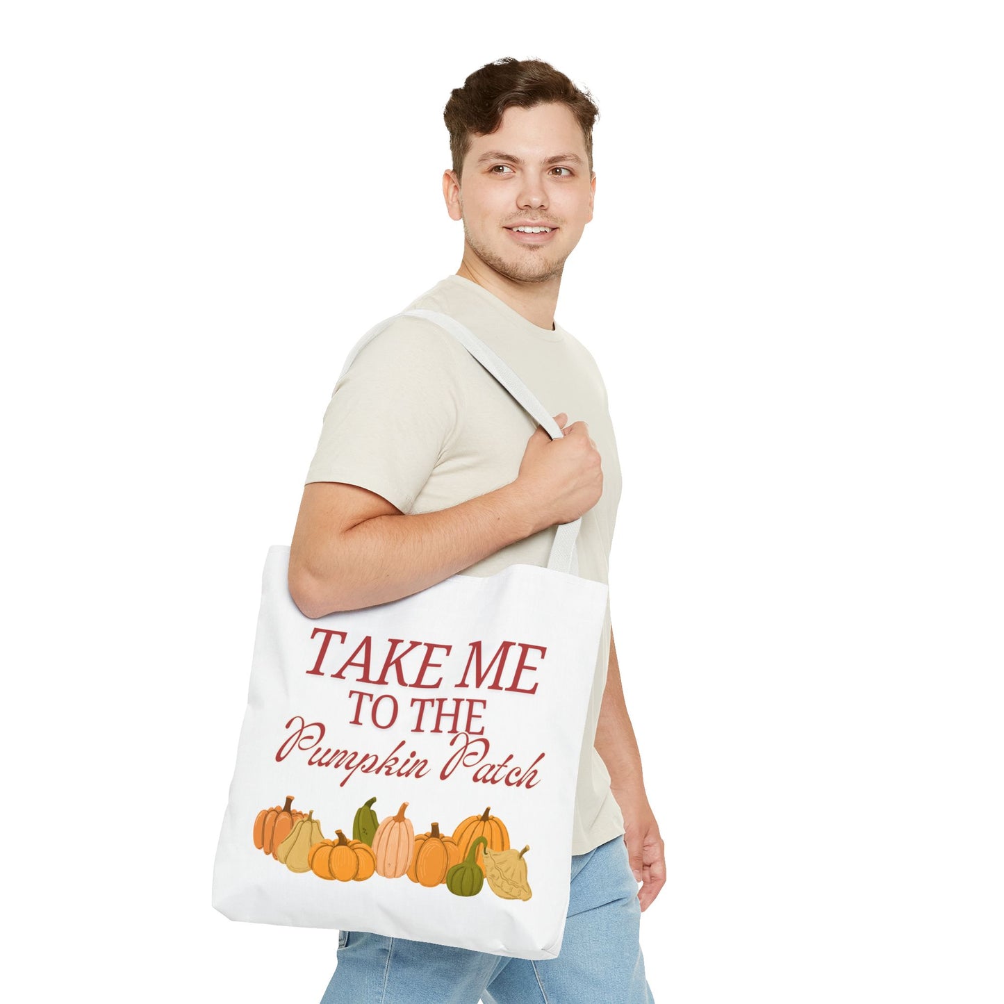 Fall Tote Bag, Fall Bag, Reusable Shopping Bag, Pumpkin Patch Bag, Fall Gift