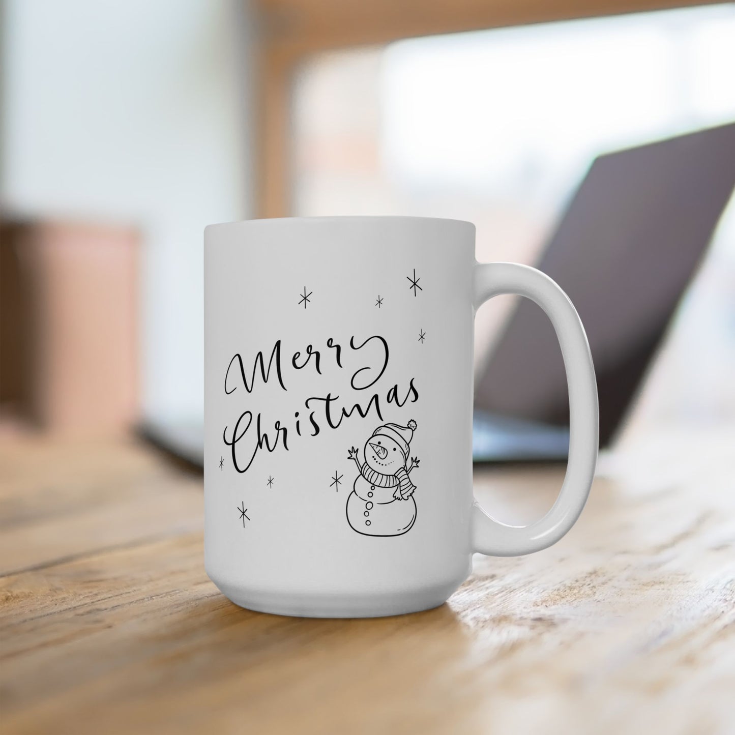 Merry Christmas Ceramic Coffee Mug, Christmas Coffee Cup, Christmas Cup, Christmas Gift Idea