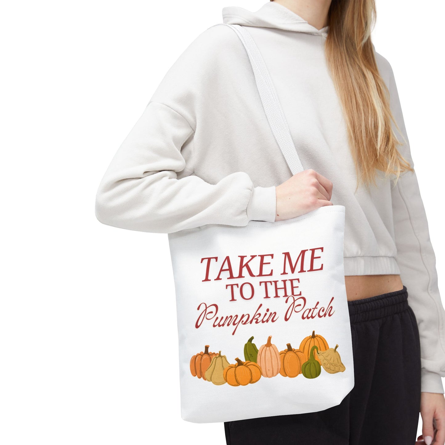 Fall Tote Bag, Fall Bag, Reusable Shopping Bag, Pumpkin Patch Bag, Fall Gift