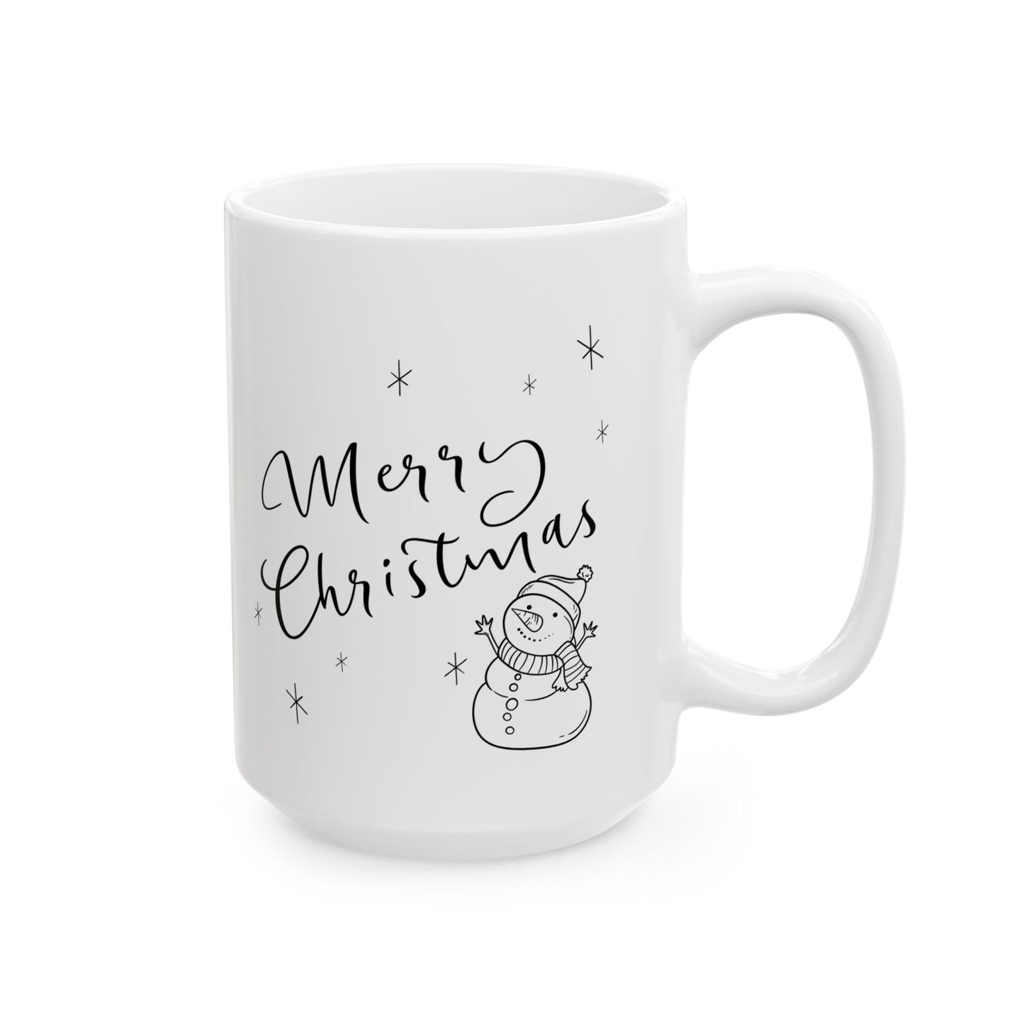 Merry Christmas Ceramic Coffee Mug, Christmas Coffee Cup, Christmas Cup, Christmas Gift Idea