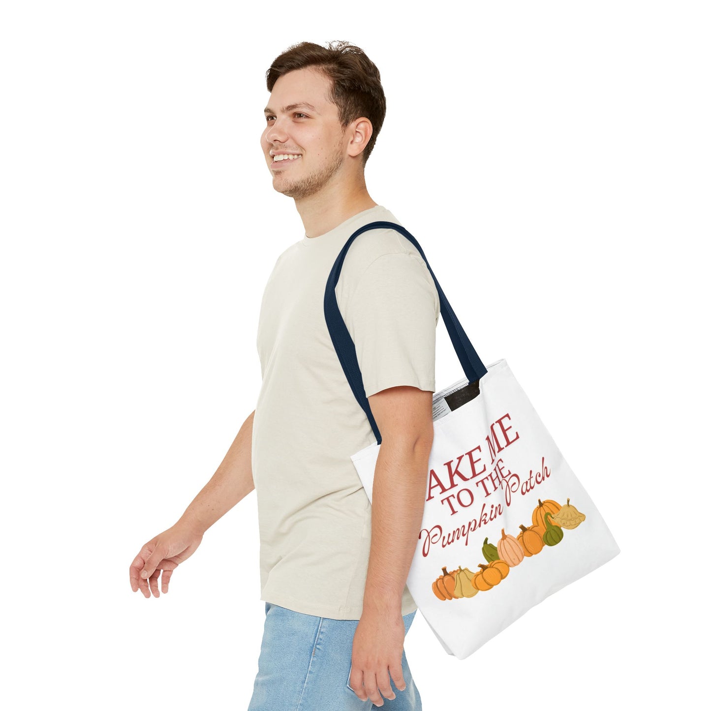 Fall Tote Bag, Fall Bag, Reusable Shopping Bag, Pumpkin Patch Bag, Fall Gift