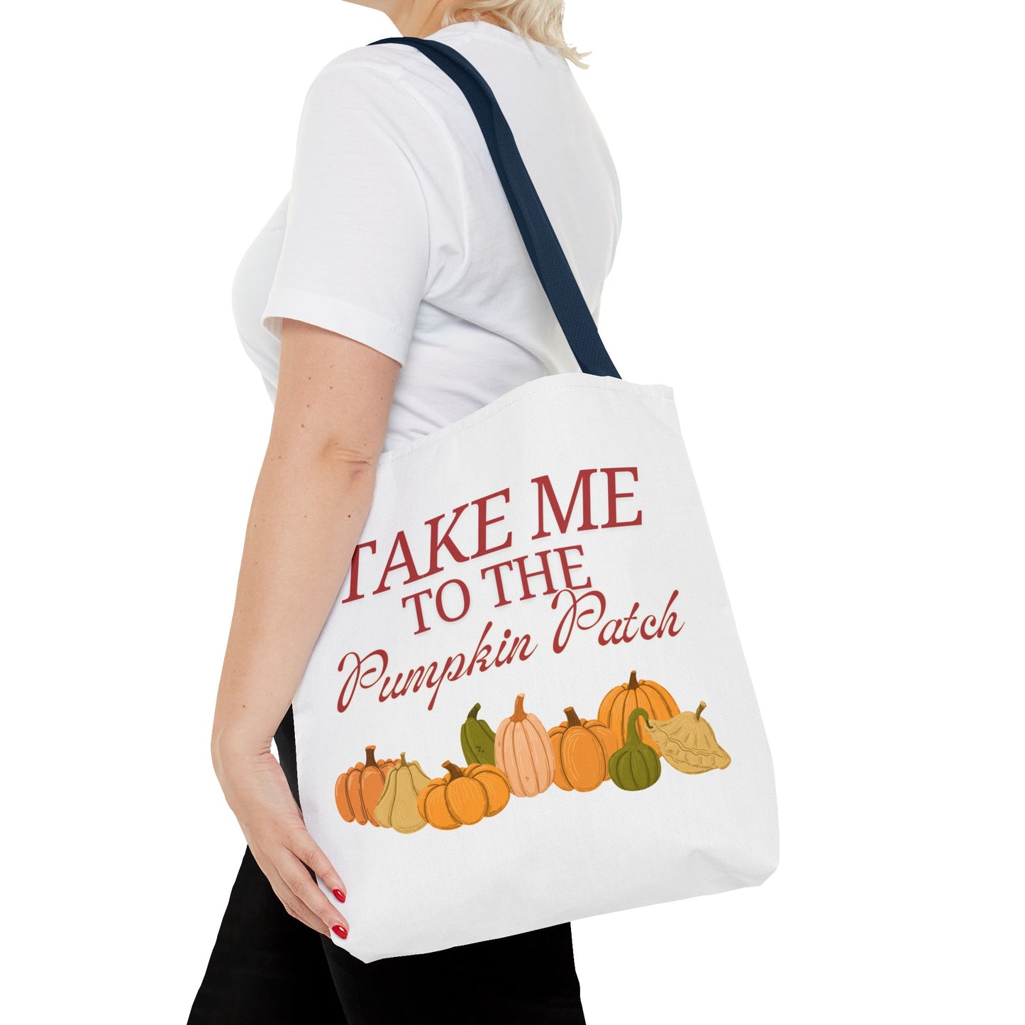 Fall Tote Bag, Fall Bag, Reusable Shopping Bag, Pumpkin Patch Bag, Fall Gift