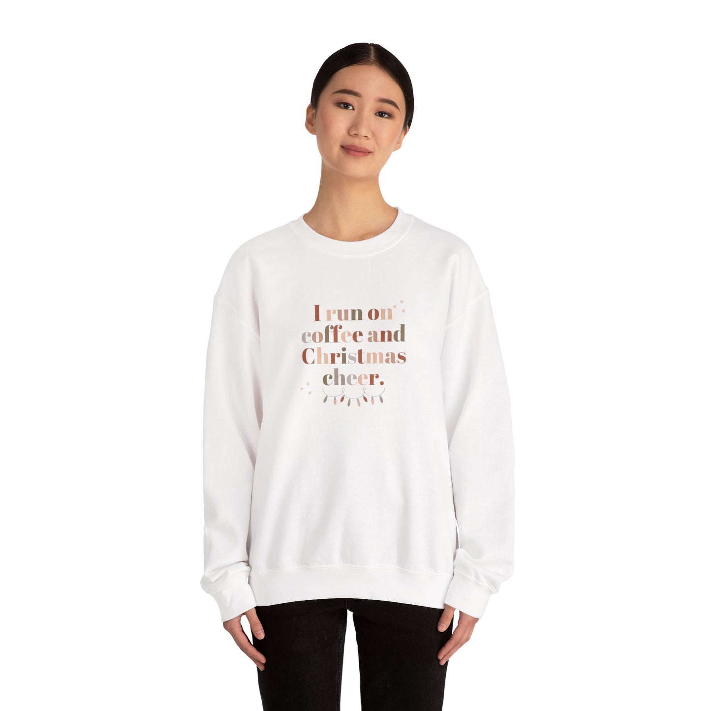 Christmas Sweatshirt, Christmas Sweater, Christmas Coffee Sweatshirt, Christmas Gift, Gift For Her