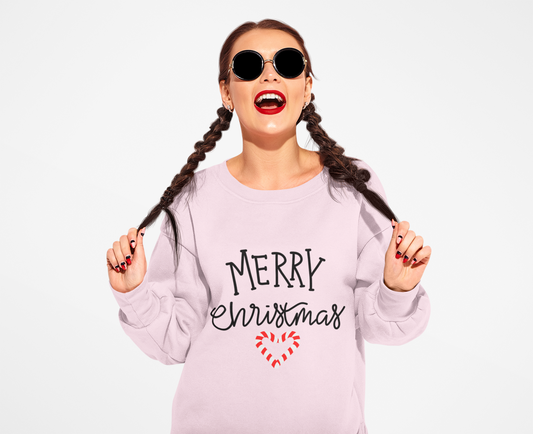 Merry Christmas Sweatshirt, Christmas Sweatshirt, Gift for Her