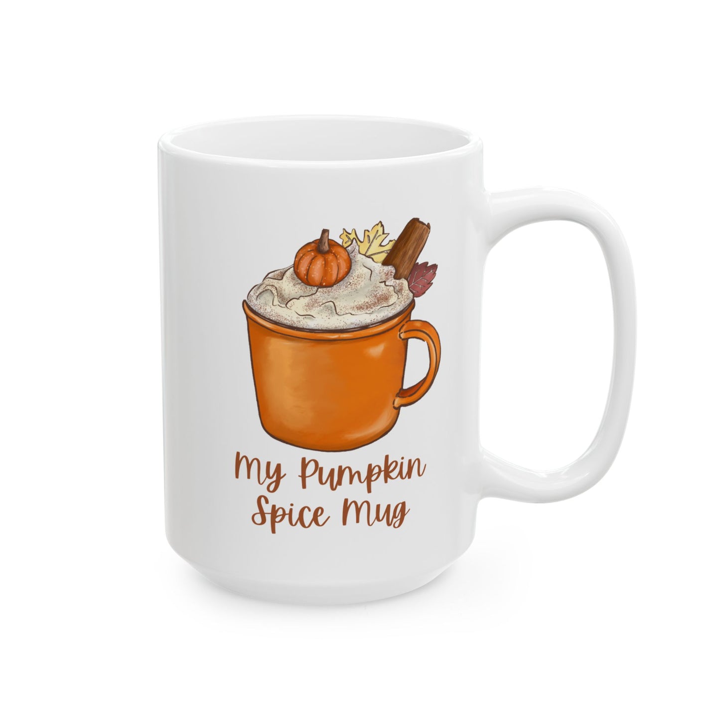 Autumn Pumpkin Mug | Fall Coffee Cup | Cute Gift for Pumpkin Spice Lovers | Cozy Home Decor | Pumpkin Spice Mug