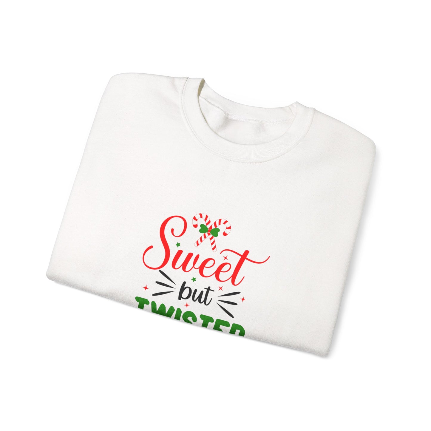 Christmas Sweatshirt, Christmas Sweater, Holiday Sweatshirt, Candy Cane Sweatshirt, Christmas Gift, Ugly Sweater
