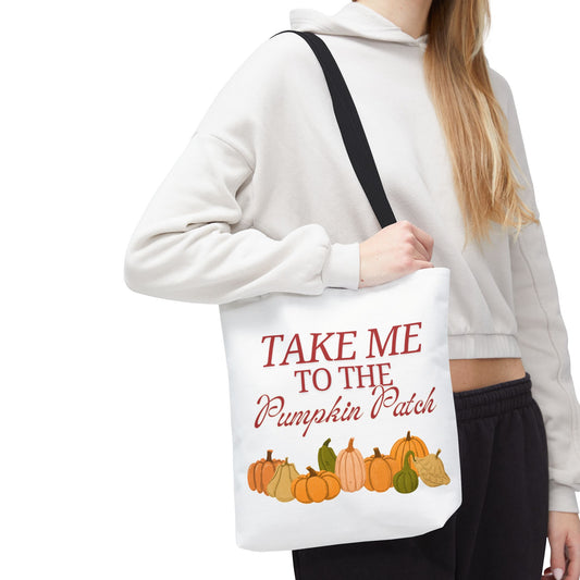 Fall Tote Bag, Fall Bag, Reusable Shopping Bag, Pumpkin Patch Bag, Fall Gift