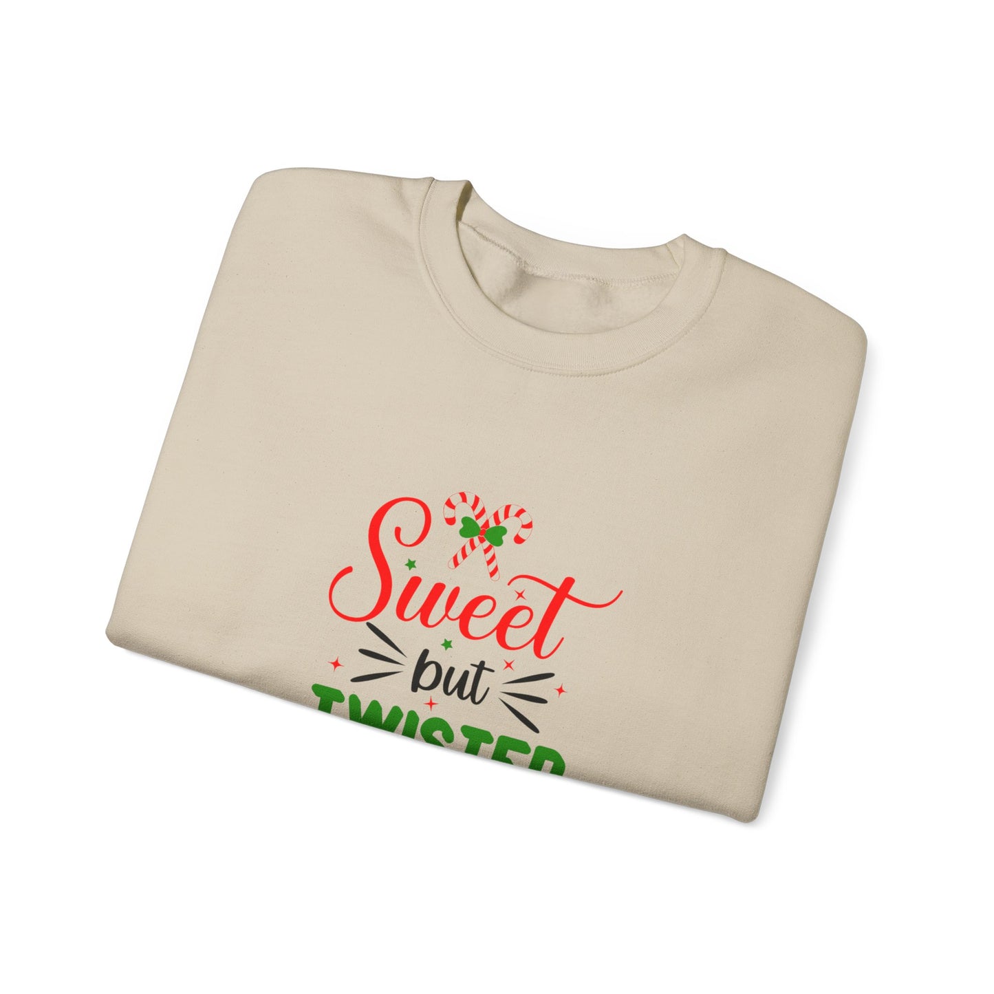 Christmas Sweatshirt, Christmas Sweater, Holiday Sweatshirt, Candy Cane Sweatshirt, Christmas Gift, Ugly Sweater