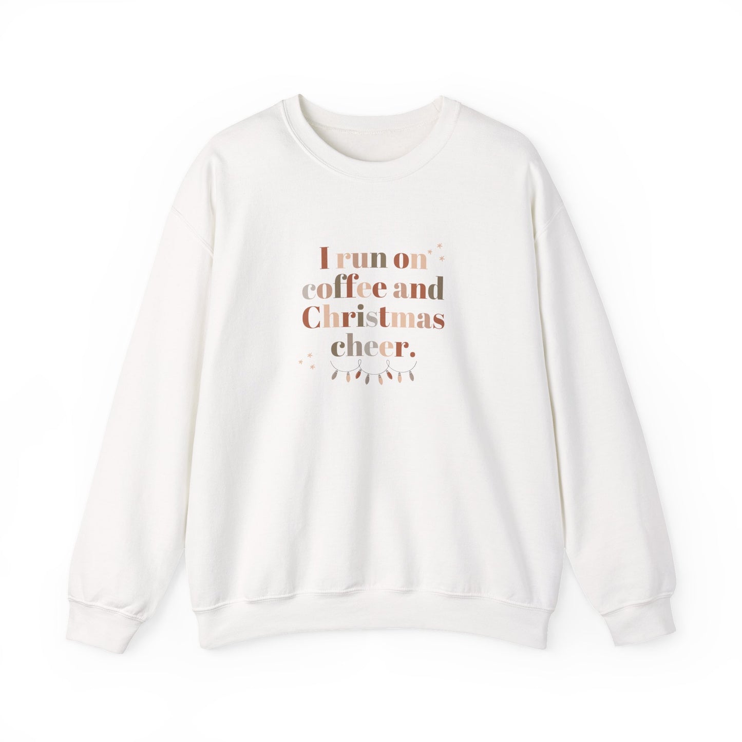 Christmas Sweatshirt, Christmas Sweater, Christmas Coffee Sweatshirt, Christmas Gift, Gift For Her