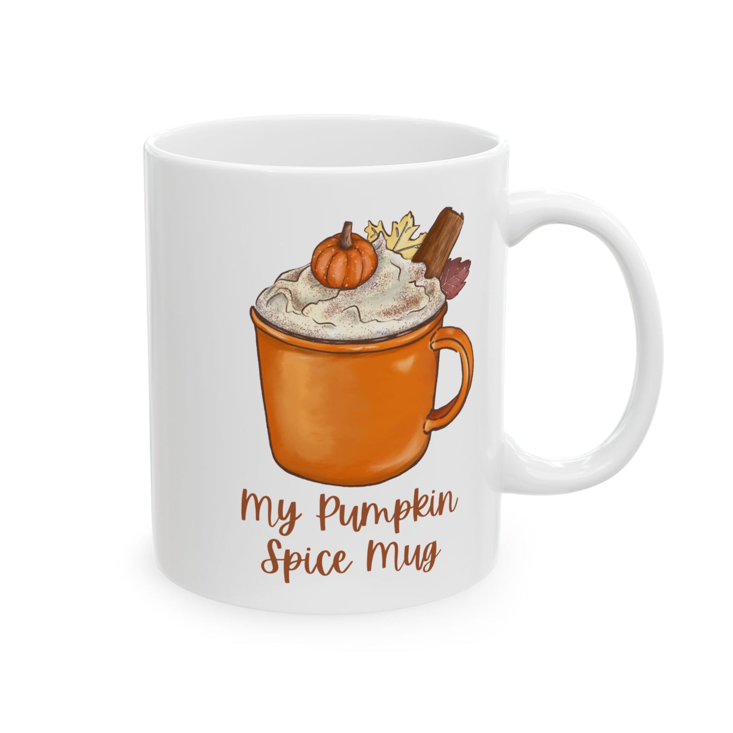 Autumn Pumpkin Mug | Fall Coffee Cup | Cute Gift for Pumpkin Spice Lovers | Cozy Home Decor | Pumpkin Spice Mug