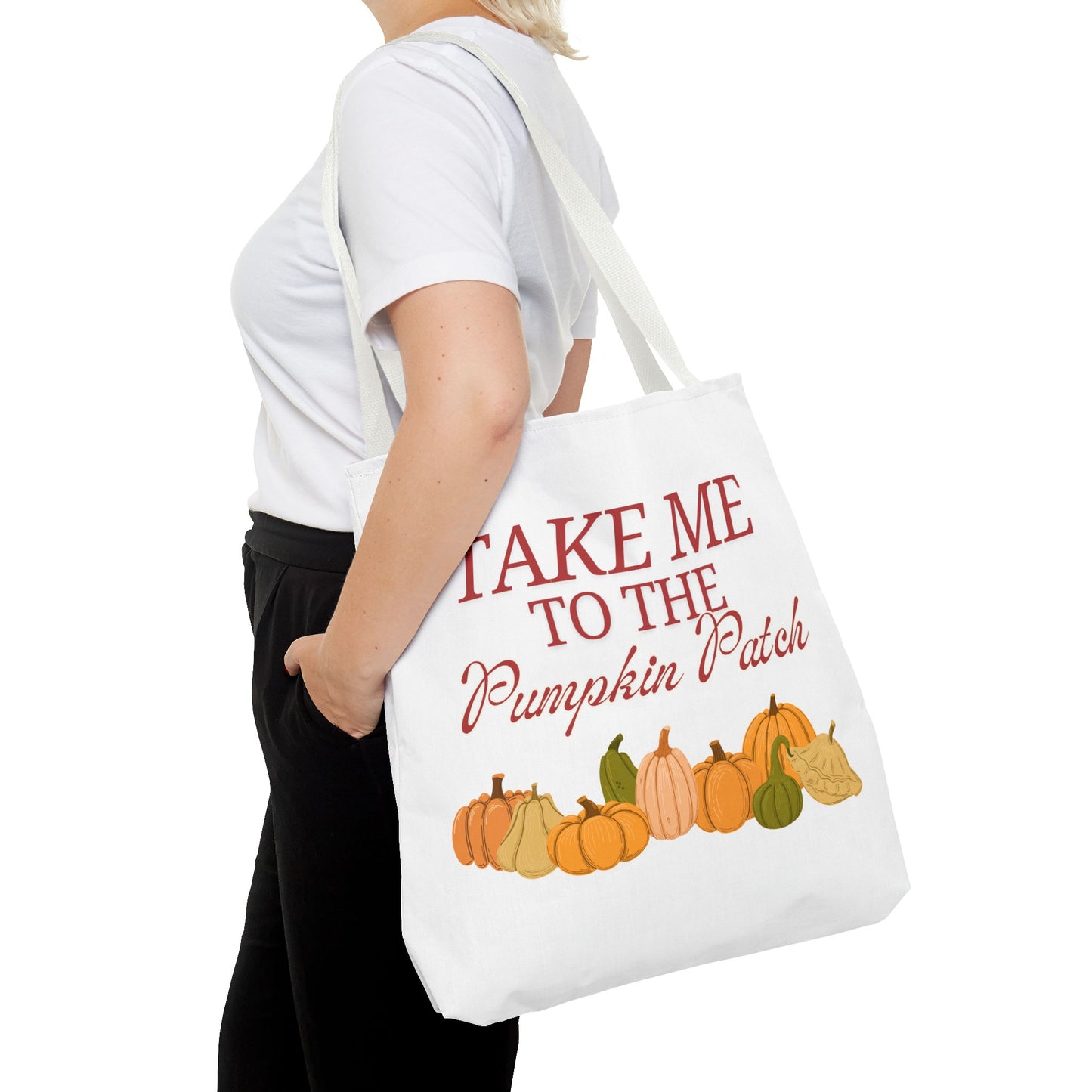 Fall Tote Bag, Fall Bag, Reusable Shopping Bag, Pumpkin Patch Bag, Fall Gift