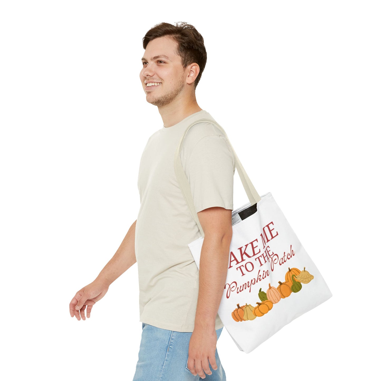 Fall Tote Bag, Fall Bag, Reusable Shopping Bag, Pumpkin Patch Bag, Fall Gift
